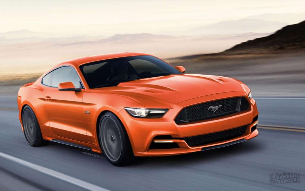 2015-ford-mustang - европейский мустанг - 500 машин за 30 секунд