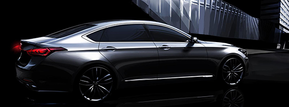 Hyundai Genesis back