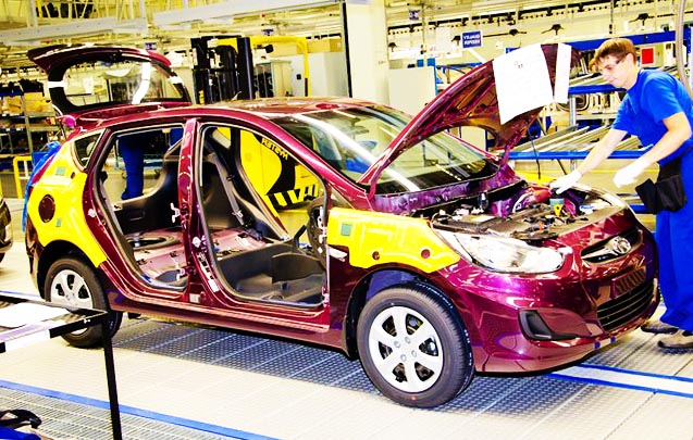 где собирают Kia Rio