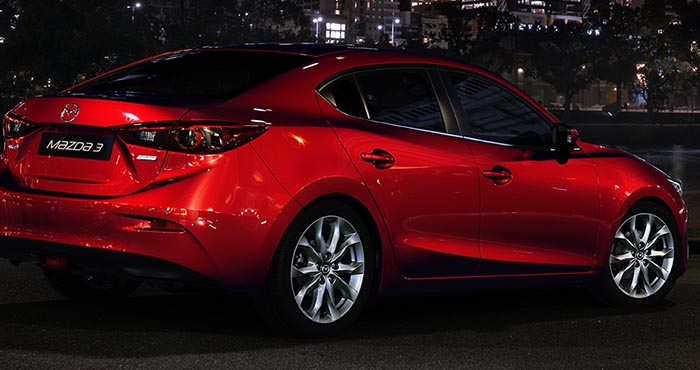 Mazda 3 - вид сзади где собирают мазда 3 №3