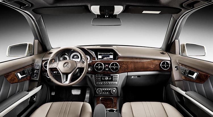 Интерьер Мерседес GLK где собирают мерседес glk №2