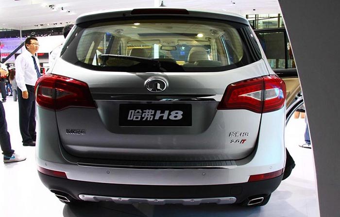 Грейт Вол Хавал Н8 вид сзади Great Wall Haval H8 №4