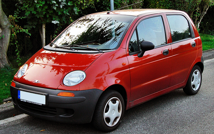 Супермини Daewoo Matiz какую машину купить за 200000 рублей б/у