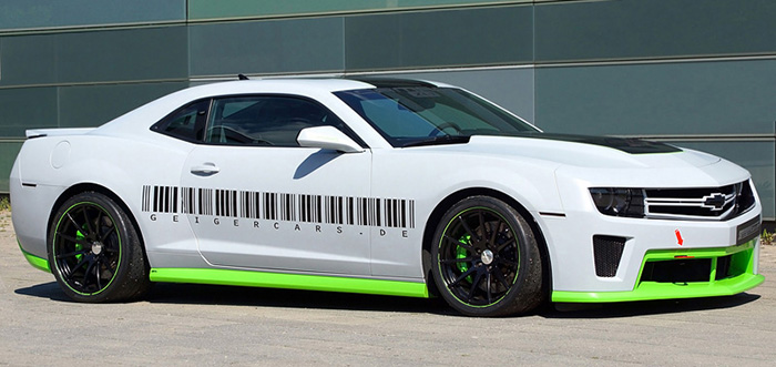 Третье место - Chevrolet Camaro LS9 Geigercars самый первый Шевроле