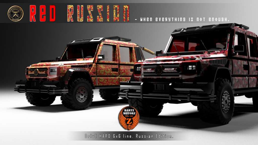 Mercedes-Benz G 63 Red Russian