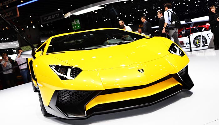 Lamborghini Aventador Superveloce новинок Женевы 2015