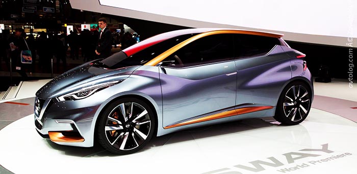 Nissan Sway новинок Женевы 2015