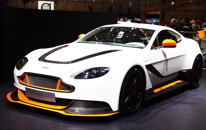 Aston Martin Vantage GT3 новинки Женевы 2015 от Aston Martin