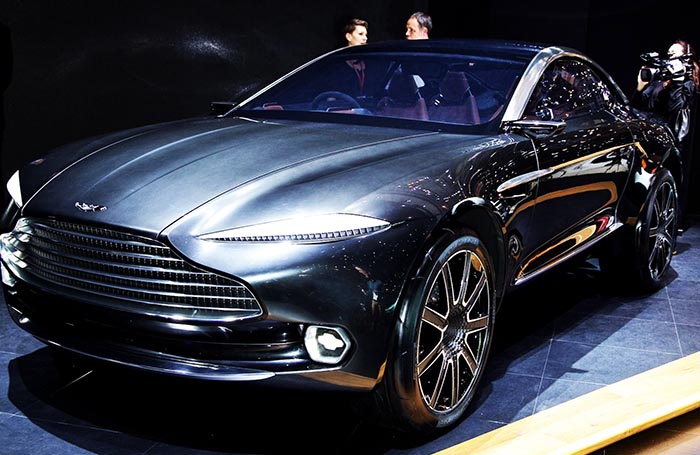 Aston Martin DBX Concept новинки Женевы 2015 от Aston Martin