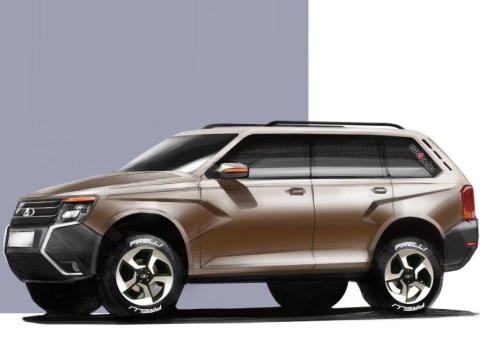 Обновленная Lada 4×4 2018 года