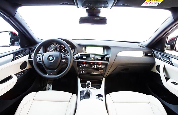 Интерьер BMW X4 BMW X4