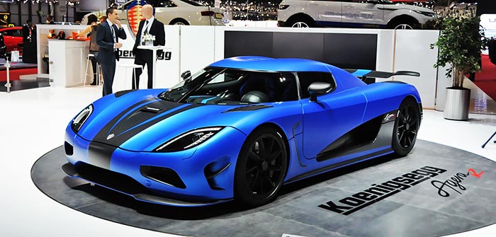 Koenigsegg Agera RS самые быстрые новинки Женевы 2015