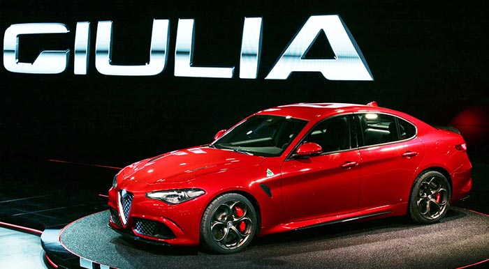 Alfa Romeo Giulia QV фото внешнего вида Alfa Romeo Giulia QV: новинки автосалона во Франкфурте
