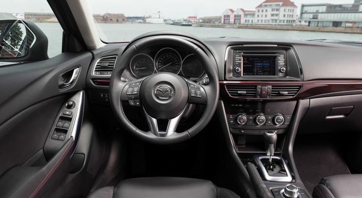 Интерьер Mazda 6 тест – драйв Mazda 6 №2
