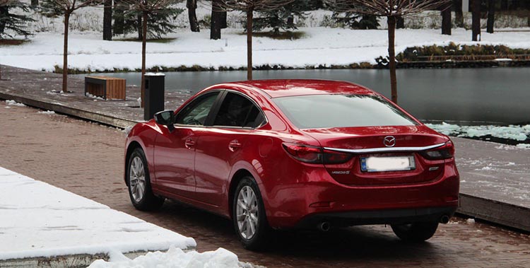 Мазда 6 - вид сзади тест – драйв Mazda 6 №4