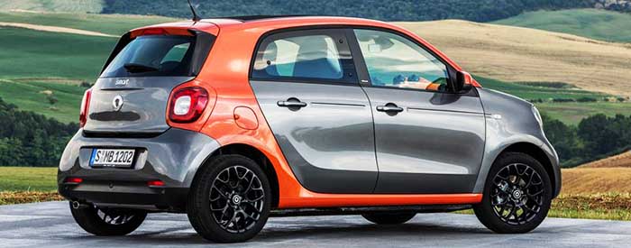 Внешний вид Smart ForFour Smart ForFour