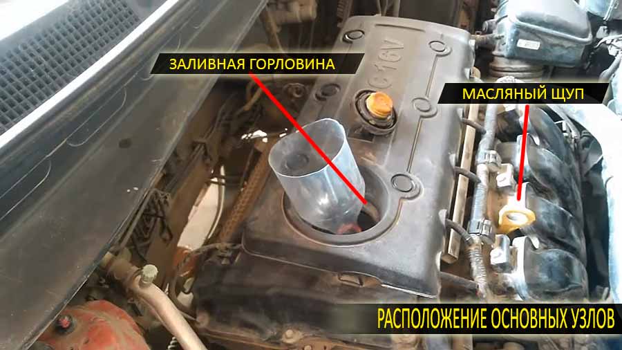 Замена масла Киа Спортейдж
