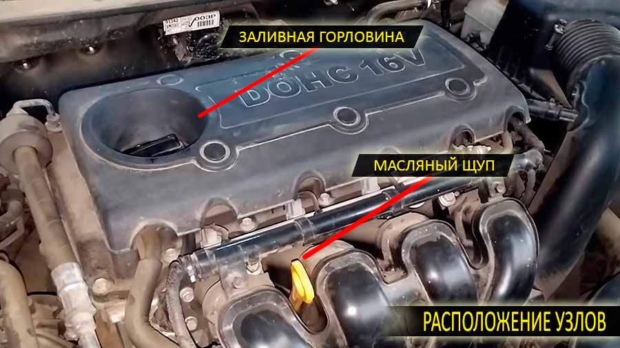 Замена масла Киа Церато