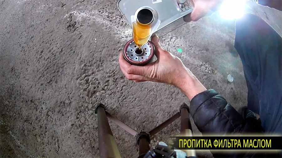 Замена масла Тойота Аллион