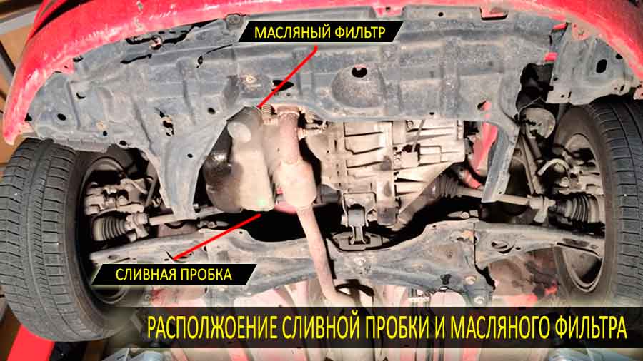 Замена масла Тойота Ярис