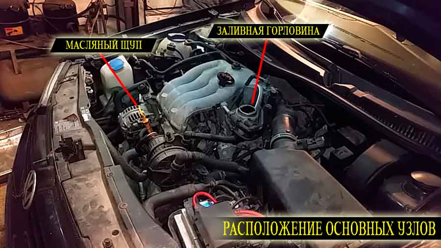 Замена масла Фольксваген Гольф 4
