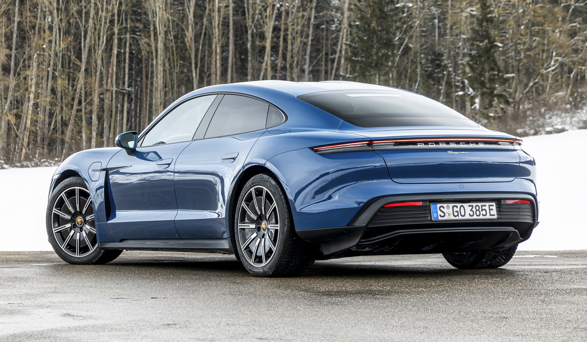 Обзор электрического Porsche Taycan