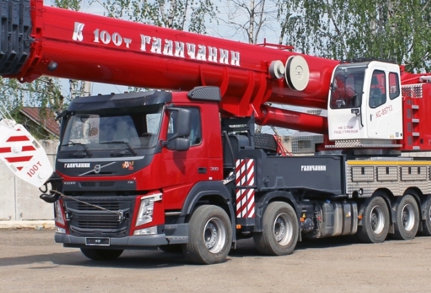Аренда автокранов грузоподъемностью 100 тонн