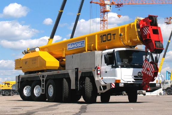 Аренда автокранов грузоподъемностью 100 тонн