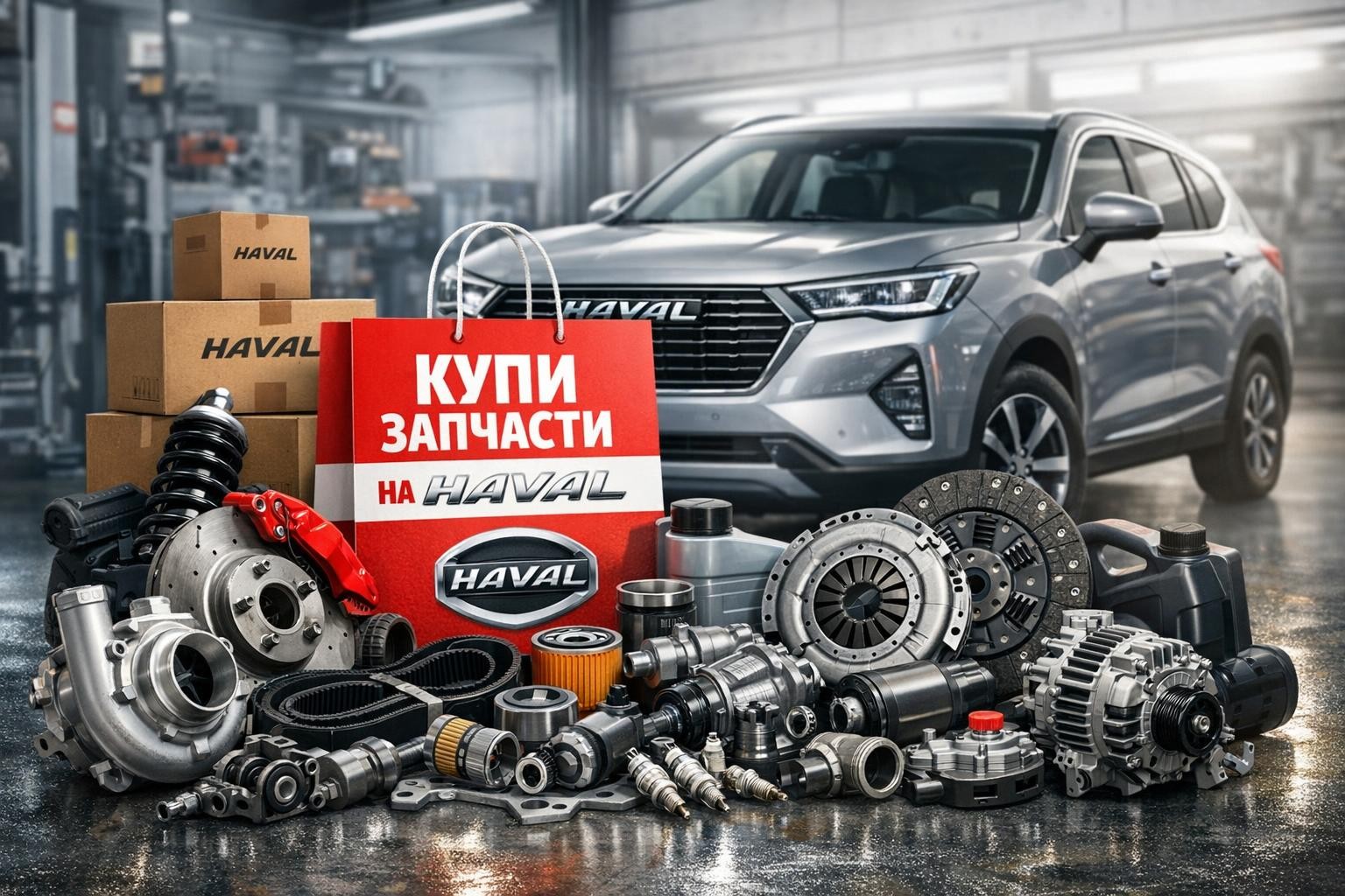 Запчасти на Haval